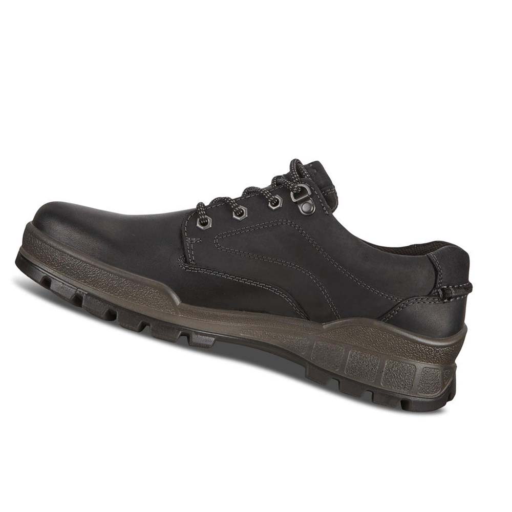 Ecco Track 25 Low Plaintoe Hiking & Trail Herre Svarte | NO 573SGL